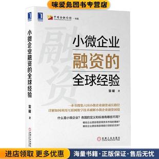 小微企业融资的全球经验(正版收藏品)雷曜机械工业出版社9787111651390