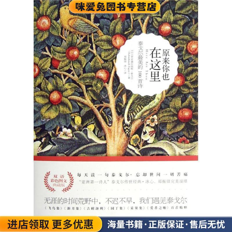 原来你也在这里(正版收藏品)Rabindranath Tagore湖南文艺出版社9787540457907