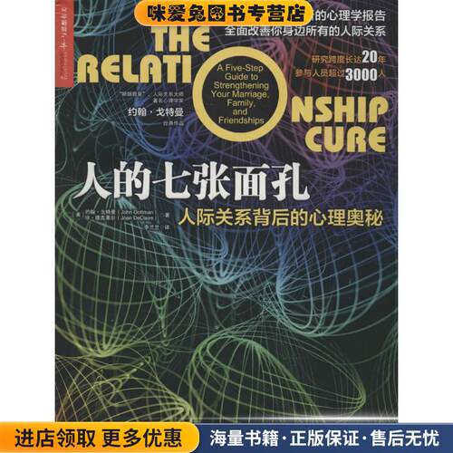 人的七张面孔(正版收藏品)John Gottman浙江人民出版社9787213058622