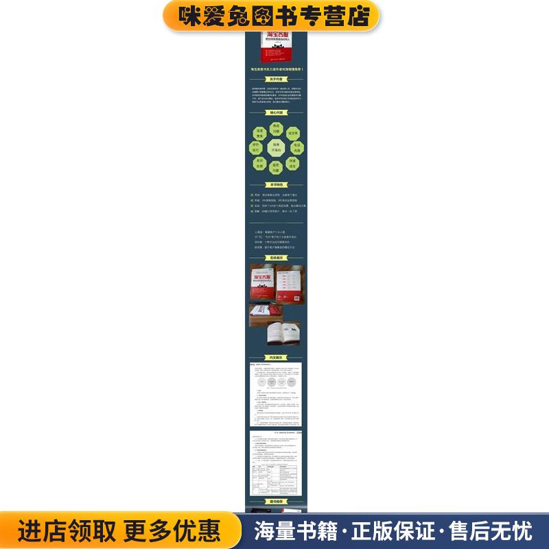淘宝客服:把任何东西卖给任何人(正版收藏品)新突破电商　编著电子工业出版社9787121308932