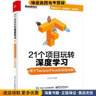 实践详解 著电子工业出版 正版 何之源 社9787121335716 收藏品 21个项目玩转深度学习：基于TensorFlow