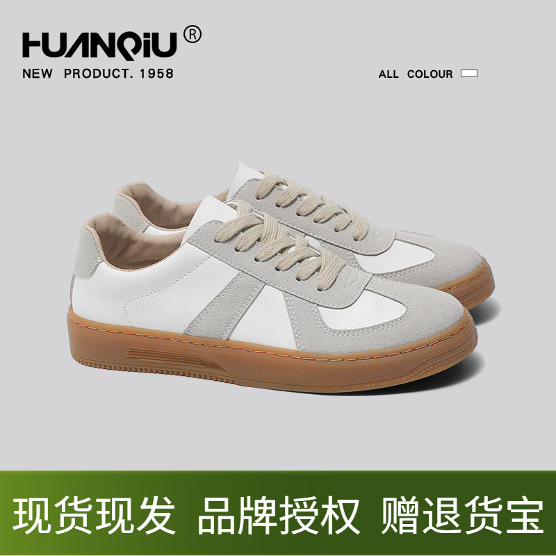 环球板鞋情侣款春季爆款潮牌阿甘德训鞋男款运动休闲百搭阿甘鞋女