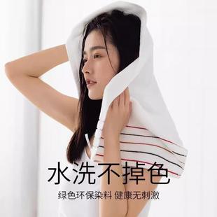 纯棉加厚洗脸巾吸水全棉家用成人不掉毛儿童女面巾4条 洁丽雅毛巾