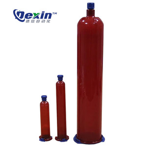 打胶机胶筒 工业点胶机针筒 大容量胶筒960ml 琥珀色胶筒点胶胶筒