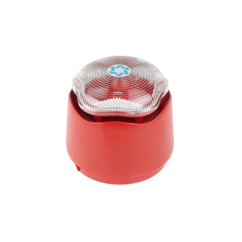 90011R0 Hosiden Besson声光报警器9-30V直流透明灯罩110dB