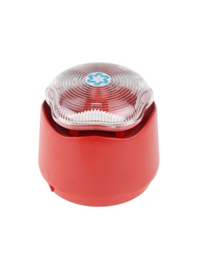 90011R0 Hosiden Besson声光报警器9-30V直流透明灯罩110dB