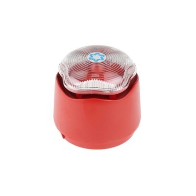 90011R0 Hosiden Besson声光报警器9-30V直流透明灯罩110dB