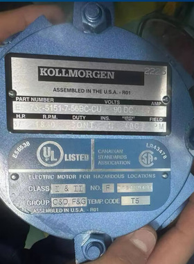 KOLLMORGEN科尔摩根电机EP3758-5151-7-56BC-CU