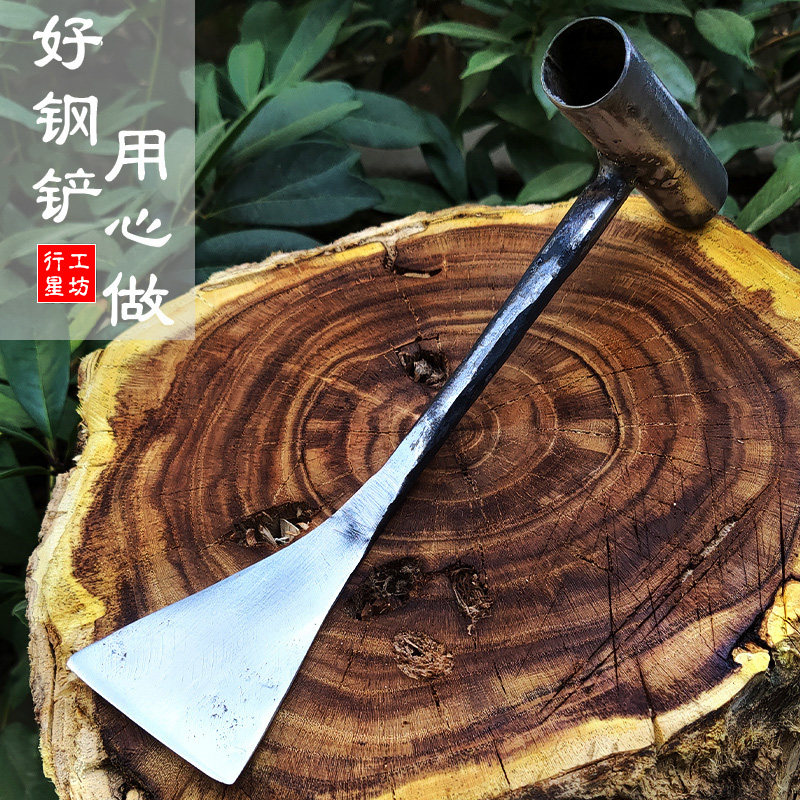 速发行星工坊传统手工锻打小铲子盆栽养花多肉挖野菜挖蒜专用锰钢