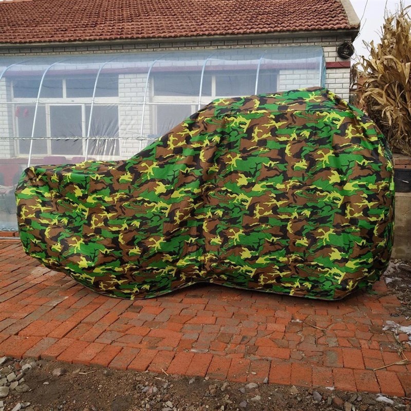 现货速发三轮车雨棚车罩半棚车罩带斗车衣半封闭罩皮卡车车衣防雨