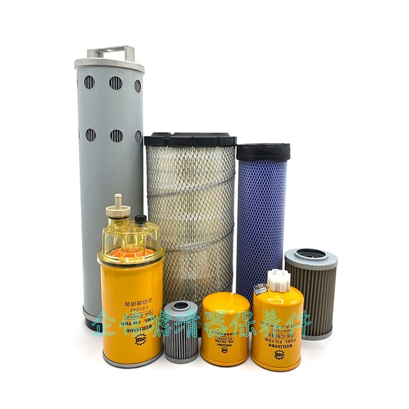 速发EE85Z机滤柴油格空气滤芯液压油先导滤清器保养挖机