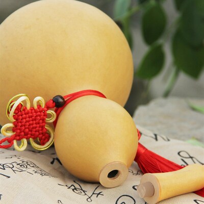 速发7YX葫芦挂件摆门化解真小手捻把件文玩客厅件门对木大号