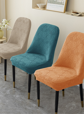 速发登约家用防滑弹力异形椅子套罩餐桌椅套加厚四季通简靠背椅用