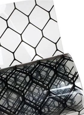 0.5mmPVC防静电网格帘全透明全黑不透明可以折边规格齐全