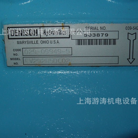 denison丹尼逊 柱塞泵 PV201L1DF00上海游涛特惠价供应