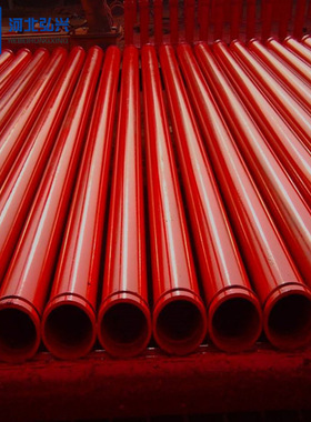 混凝土输送泵车臂架管 DN125*3000单层耐磨管