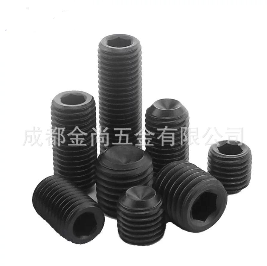 3/8-243/8英美制细牙内六角紧定螺丝12.9级无头机米英制细牙