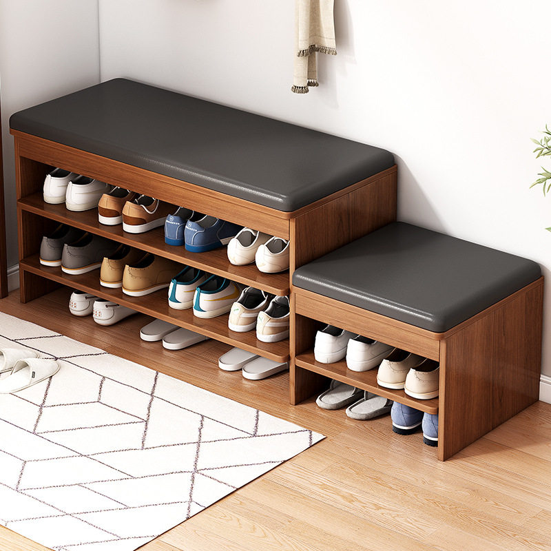 入户换鞋凳亲子组合鞋柜坐凳一体长条凳子家用可坐鞋架门口穿鞋凳