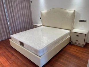 床储物床头柜直供 法式 2022新款 双人床现代简约1.8m主卧小户型意式