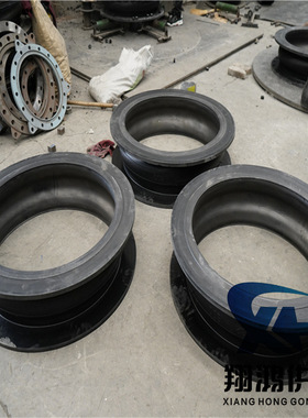 可曲挠单球体橡胶接头KXT-II-16c热泵阀门橡胶软接头DN40*95mmRF