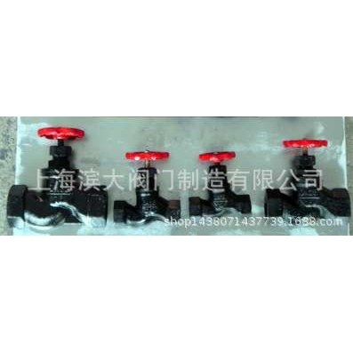 上海滨大阀门供应J11T-16铜芯铸铁丝扣截止阀DN15 20 25 40 50