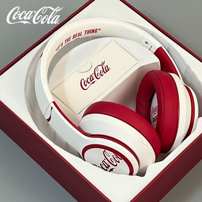可口可乐 T05蓝牙耳机头戴式无线降噪运动耳麦男女生日礼物学生