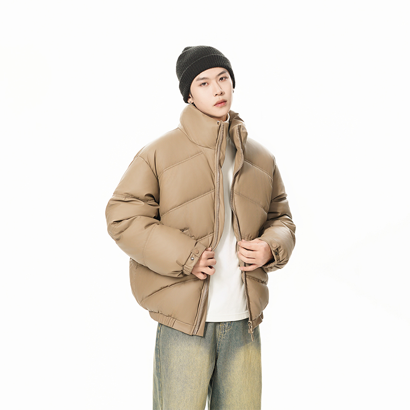 美式潮流复古羽绒服男士冬季加厚保暖棉衣百搭时尚潮牌