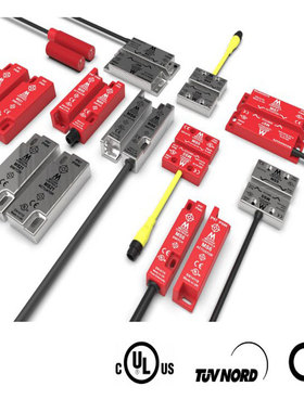 所有机械设备MECHAN非接触安全开关配附件mechan磁性智能安全开关