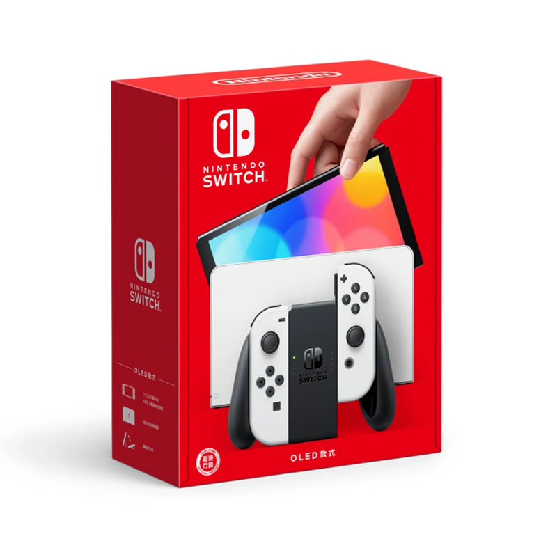 香港直邮任天堂 Nintendo Switch Oled港版主机喷射战士3马-封面