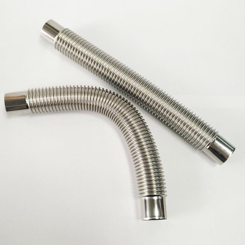 现货不锈钢全波纹排烟管耐高温金属 排烟废气波纹弯曲软管