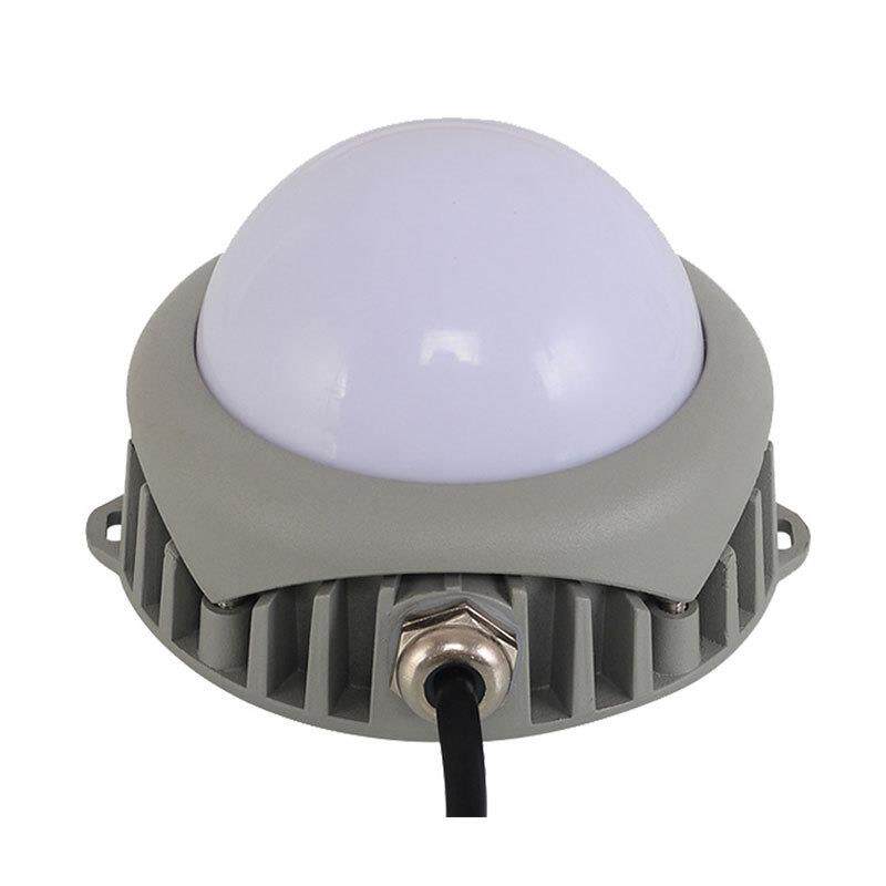 LED点光源跑马灯点阵屏灯广告牌匾灯像素管DMX512 RGBW十字星光灯