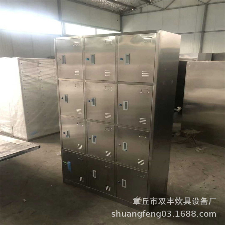 供应厨房碗柜 拉门橱柜厂家  三层6门橱柜 碗柜批发更衣柜