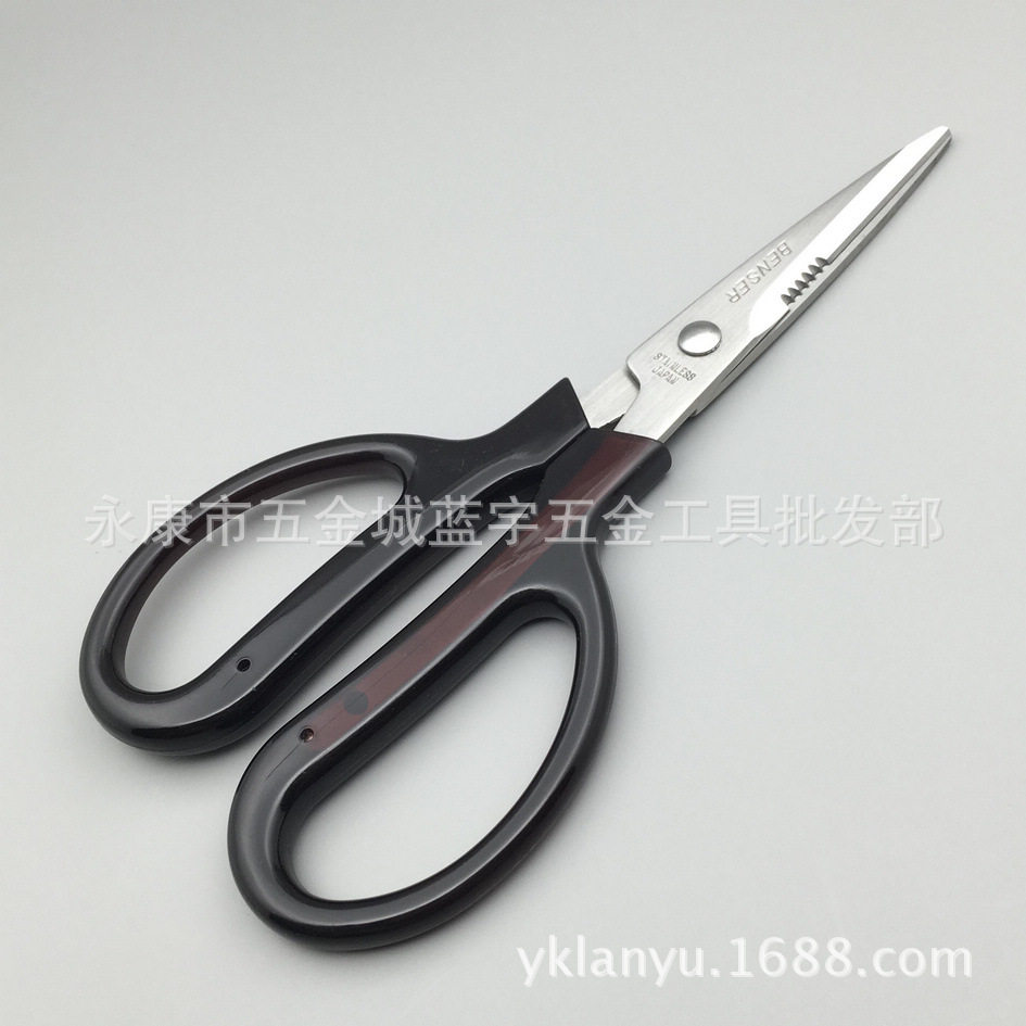 日本SILKY/BENSER万能手工艺剪刀园艺插花铁丝剪家用办公剪