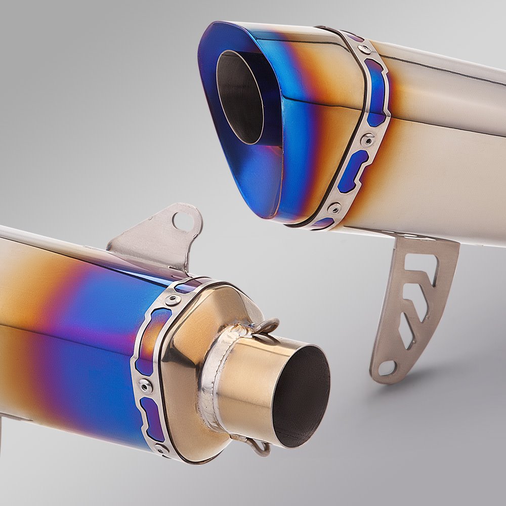 XMAX300钛合金前段排气管尾段消声器套装 专车无损安装2017-2024