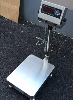 15千克不锈钢电子台秤 300*400MM不锈钢计重电子称 40X50CM台秤