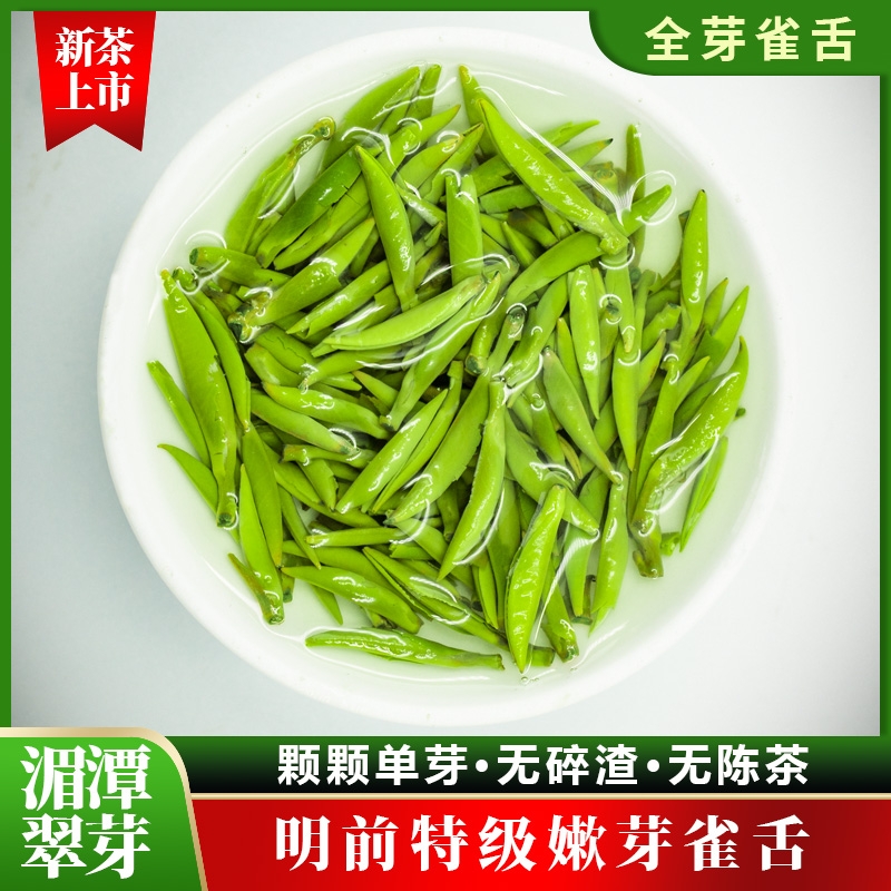 2025贵州湄潭全芽雀舌新茶 特级茶叶芽尖嫩叶