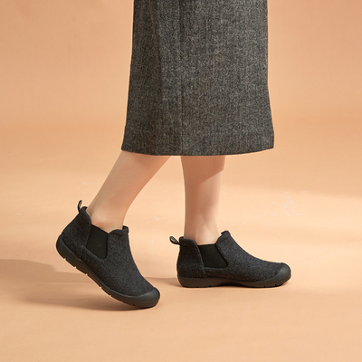 休闲短靴防滑软底短筒靴