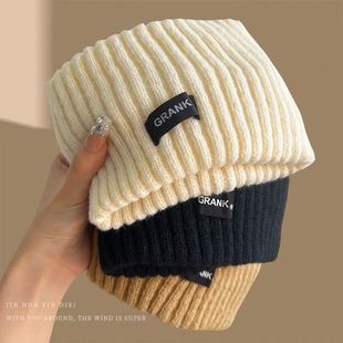 毛线针织发带2025新款秋冬护额头抹额脑门防风头套女保暖月子头巾