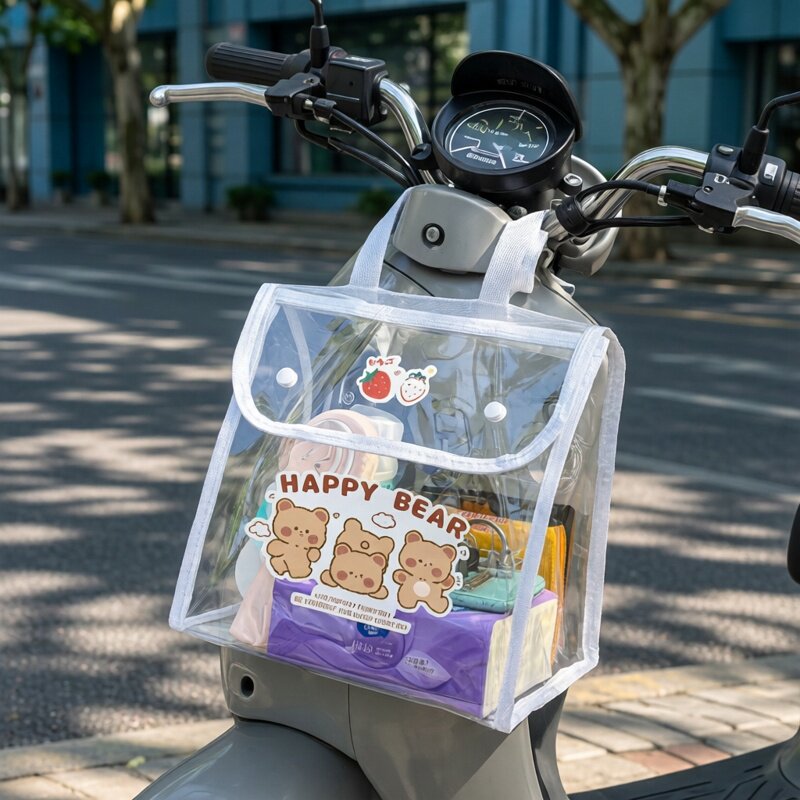 电动车挂包电瓶车前置收纳挂袋手机充电器雨衣通用大号防水置物兜