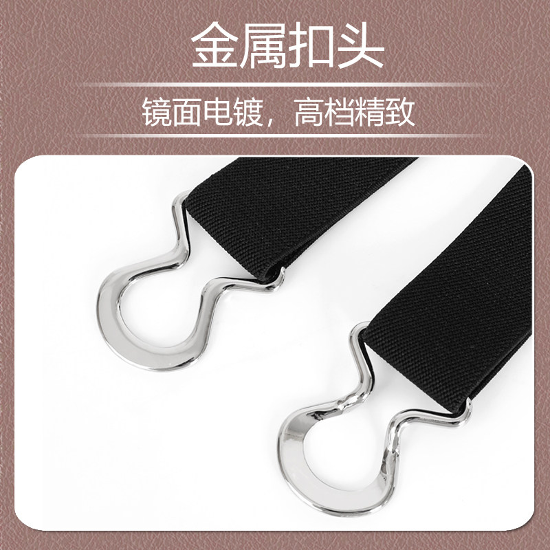 新款懒人腰带女士可调节松紧皮带不勒肚收腰神器学生牛仔裤西裤带