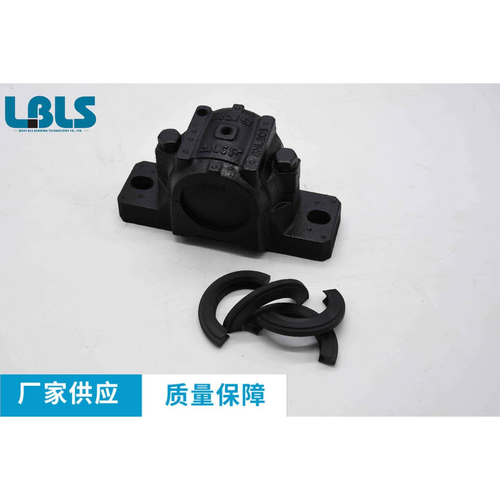 加厚铸铁轴承座 sn515 剖分式轴承瓦盒座