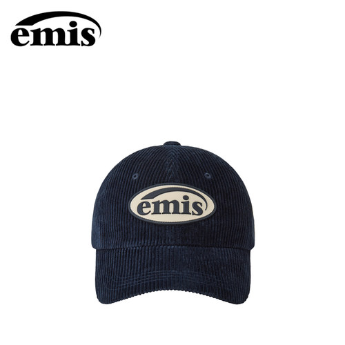 emis橡胶徽章灯芯绒棒球帽