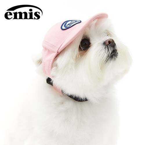 emis宠物徽章球帽可爱粉色