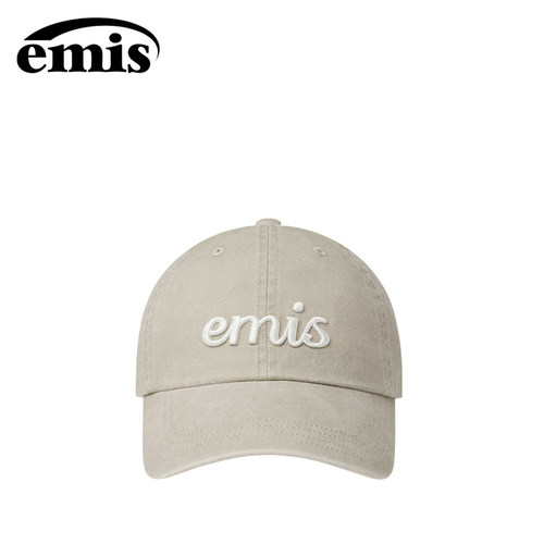 emis棒球帽手写体刺绣染料