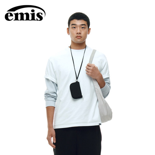 emis韩系短袖夏男女同款印花t恤