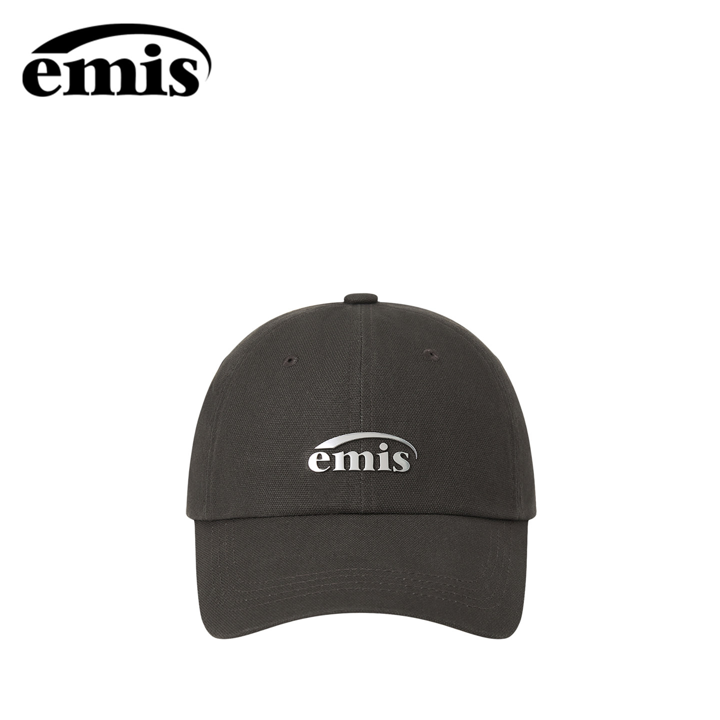 emis韩国金属新标棒球帽日常百搭图片