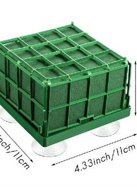 极速4Pcs Floral Foam Cage Flower Holder withO Floral Foam an