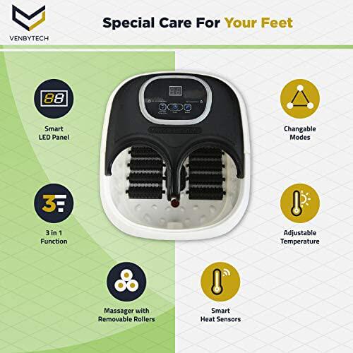 新品Venbytech Footspa Massager- Spa TreatmenOt for Fee- Idea