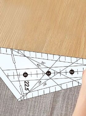 极速Art Ruler jTransparent Quilting Sewing Patchwork Ruler
