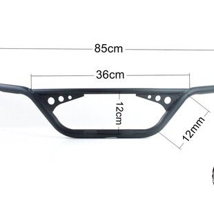 极速鑫源龙嘉SR400 CB400ss奔达25G0改装车把手复古改装22mm车把